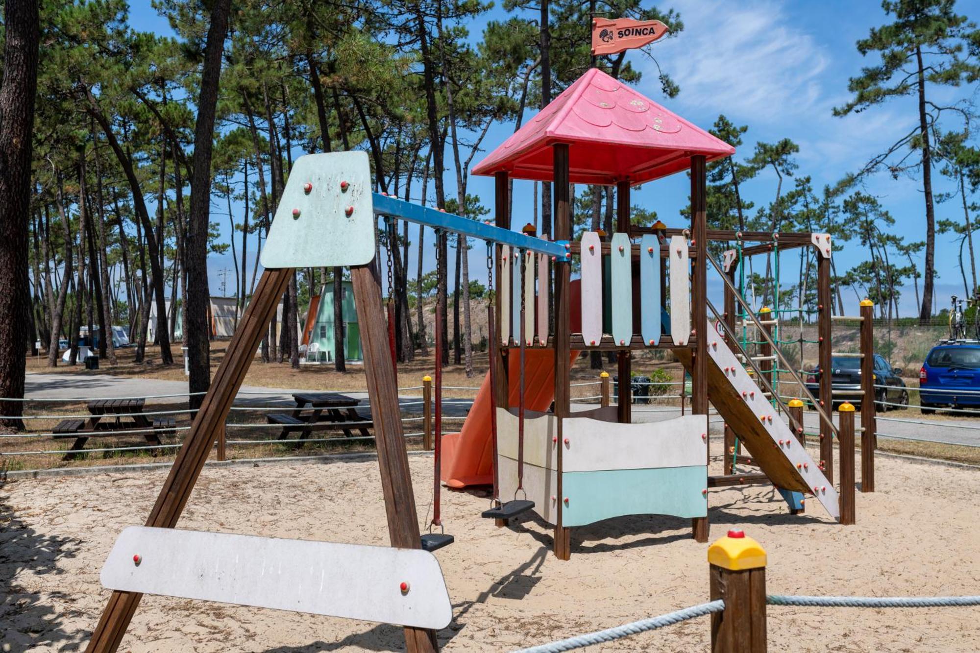 ホテル Parque De Campismo Orbitur São Jacinto エクステリア 写真