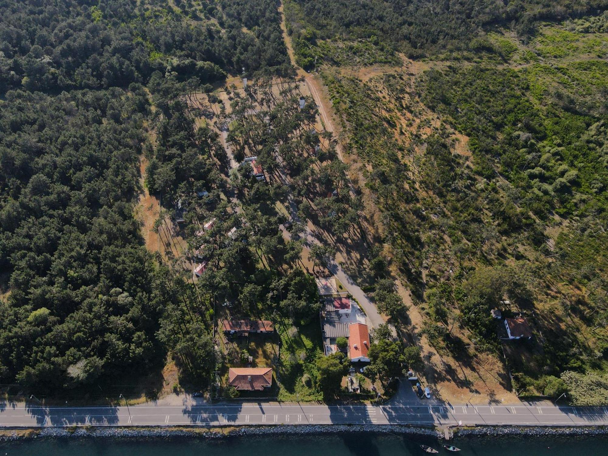 ホテル Parque De Campismo Orbitur São Jacinto エクステリア 写真